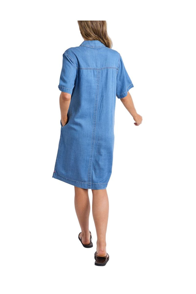 elm denim dress Elm Tee | Ivy Vibe Boutique