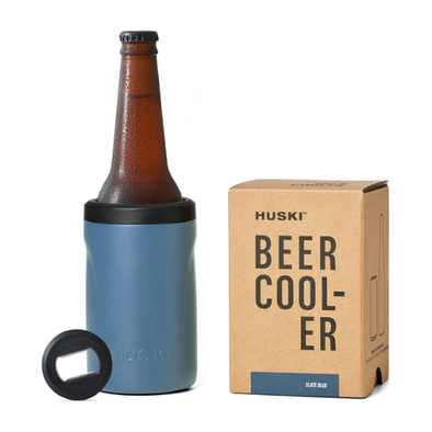 HUSKI BEER COOLER - SLATE BLUE
