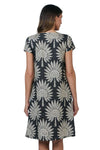 NATURALS LINEN DRESS -  DATE PALM