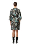 ONCE WAS EMERSYN LINEN VISCOSE DRESS - DAHLIA FIELDS