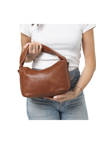 MODAPELLE VINTAGE LEATHER CROSSBODY BAG