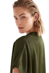 ELK HULLU TOP - BRIGHT OLIVE