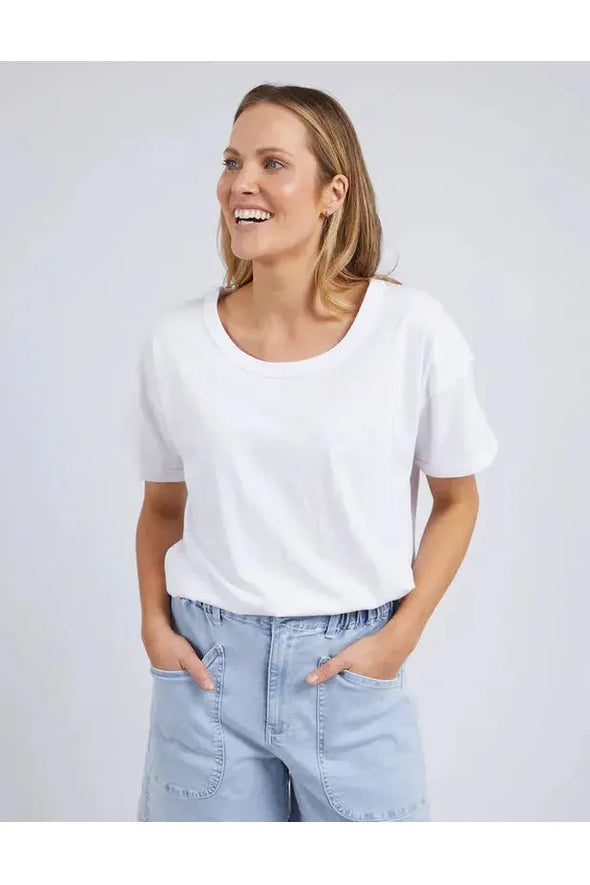 FOXWOOD MARLEY TEE - WHITE