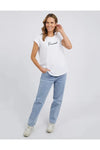 FOXWOOD SIGNATURE TEE - WHITE