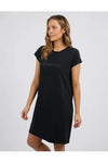FOXWOOD SIGNATURE TEE DRESS - BLACK