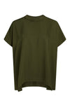 ELK HULLU TOP - BRIGHT OLIVE