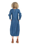 BOOM SHANKAR GURU DRESS - MID WASH DENIM