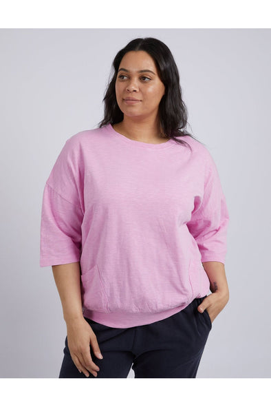 ELM MAZIE VEE NECK - SWEET LILAC