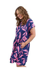 ELM MIMOSA DRESS - BLUE DEPTHS