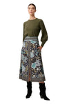 ONCE WAS HARPER WAIST PANEL SKIRT - DAHLIA FIELDS