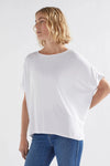 ELK TELSE TSHIRT - WHITE