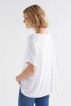 ELK TELSE TSHIRT - WHITE