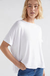 ELK TELSE TSHIRT - WHITE