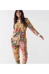 KIP&CO ABUNDANCE MARIGOLD ORGANIC COTTON PYJAMA SET