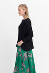 ELK ALVAR TOP - BLACK