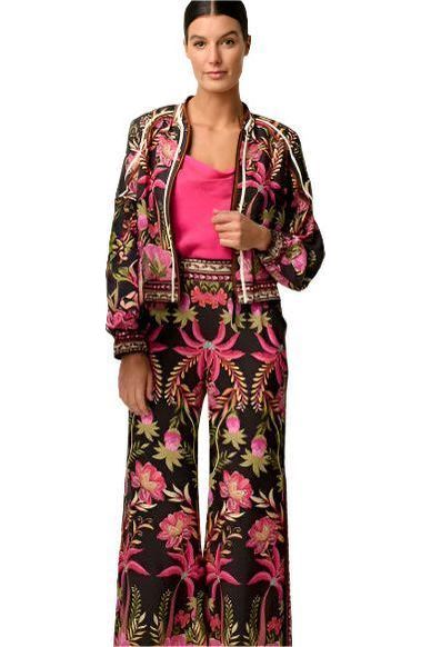 ONCE WAS  ARABELLA REVERSIBLE JACKET - ANTHOS LOTOS /BLACK