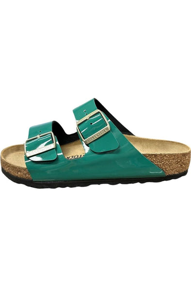 BIRKENSTOCK ARIZONA BF REG - PATENT GREEN