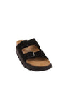 BIRKENSTOCK ARIZONA CHUNKY - BLACK SUEDE - NARROW