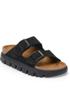 BIRKENSTOCK ARIZONA CHUNKY - BLACK SUEDE - NARROW