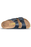 BIRKENSTOCK ARIZONA SMOOTH LEATHER REG - BLUE