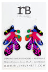 RILEY BURNETT ATELIER EARRINGS - MIDNIGHT FIESTA
