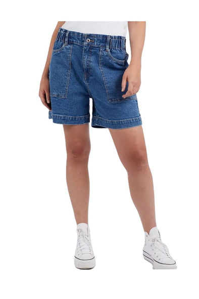 ELM ATLAS DENIM SHORT - DARK BLUE