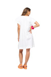 BOOM SHANKAR LIVY DRESS - WHITE