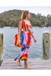KIP & CO SURFS UP TERRY OVERSIZED BEACH BAG - (O/S)