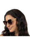 SOEK BELLA SUNGLASSES - IVORY TORTOISE