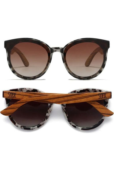 SOEK BELLA SUNGLASSES - IVORY TORTOISE