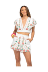 BOOM SHANKAR BELLA SHORT - WHITE MULTI
