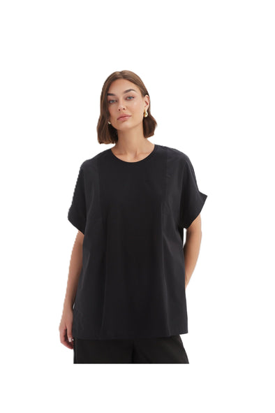 TIRELLI BOXY PANEL COMBI TEE - BLACK