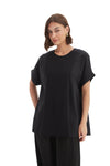 TIRELLI BOXY PANEL COMBI TEE - BLACK