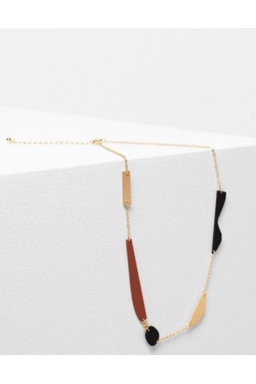 ELK BRAQUE SHORT NECKLACE - GOLD