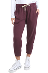 ELM BRUNCH PANTS - MERLOT