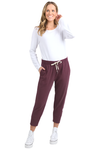 ELM BRUNCH PANTS - MERLOT