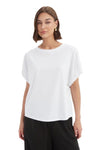 TIRELLI BUBBLE SLEEVE TEE - WHITE