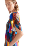 ELK BYDE SHORT DRESS - EKKO PRINT