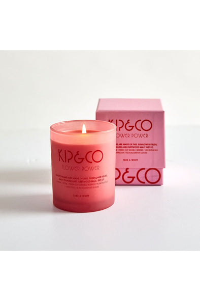 KIP&CO CANDLE - FLOWER POWER