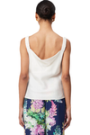 ONCE WAS DELRAY REVERSIBLE CUPRO CAMI - IVORY