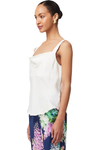 ONCE WAS DELRAY REVERSIBLE CUPRO CAMI - IVORY