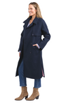 ELM CLEMENCE COAT - DK SAPPHIRE