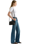 JUJU & CO CLEO CROSSBODY BAG - BLACK