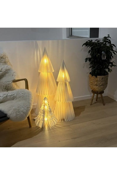 DELUXE TREE TALL OFF WHITE LED - 80CM