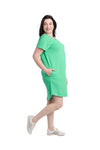 ELM AIDEN S/S DRESS - SPRING GREEN