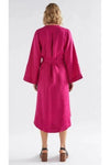 ELK ELEV SHIRT DRESS - BRIGHT PINK