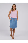 ELM EMMY CHAMBRAY SKIRT