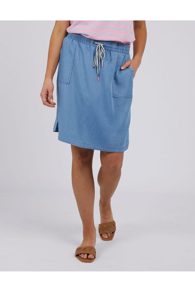 ELM EMMY CHAMBRAY SKIRT