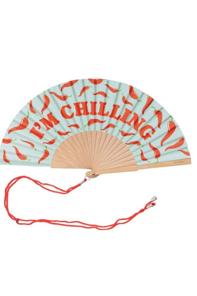 HAND FAN W/GIFT BOX - I'M CHILLING