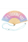HAND FAN W/GIFT BOX - IT'S FUCKING HOT - GLOW